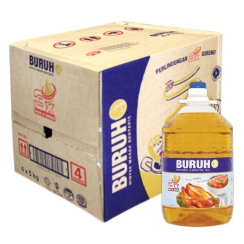 LABOUR Buruh Refined Cooking Oil 5 kg x 4