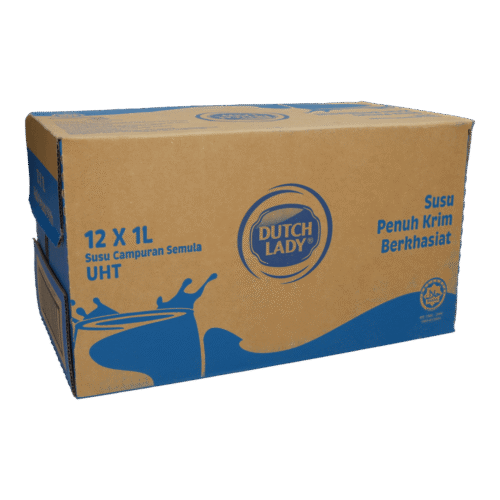 DUTCH LADY Full Cream Milk 1 L x 12