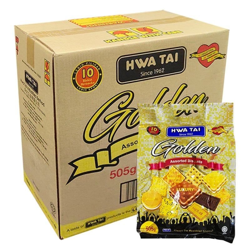 HWA TAI Golden Family Assorted Biscuits 505 g