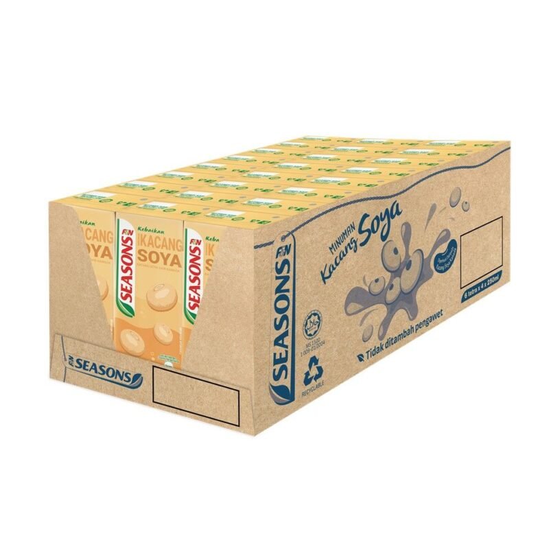 SEASONS Soya Bean Drink 250 ml x 6