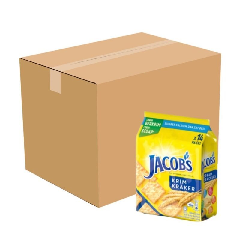 JACOBS Cream Cracker 504 g x 14