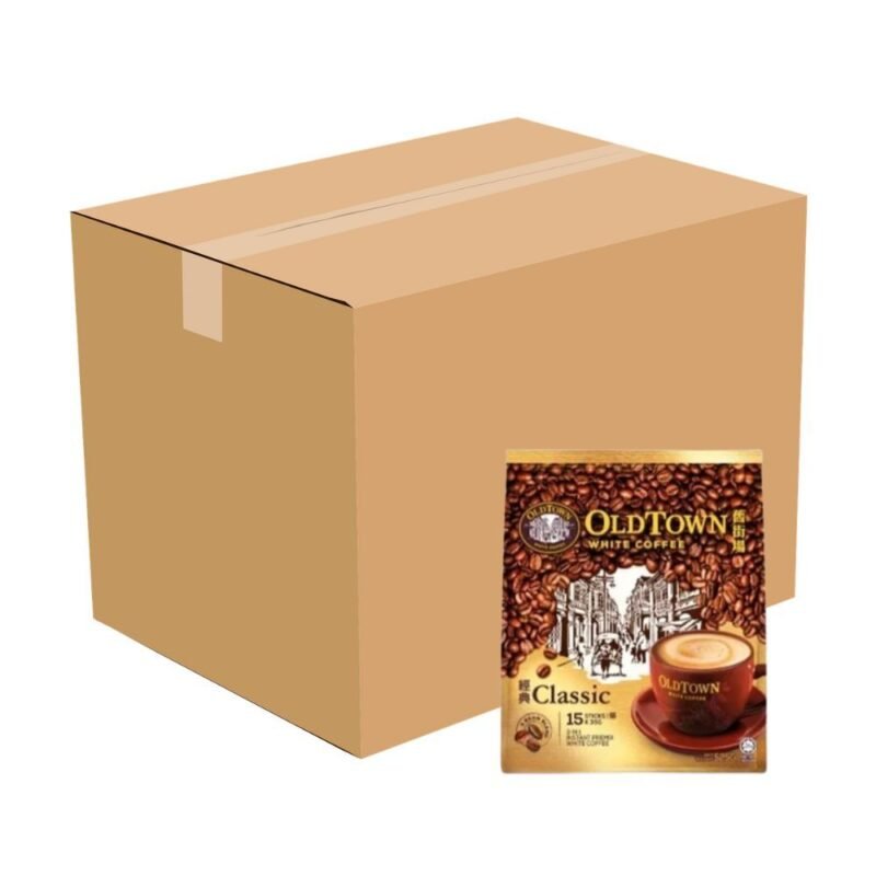 OLD TOWN Classic White Coffee 15 Sachets x 31.6 g
