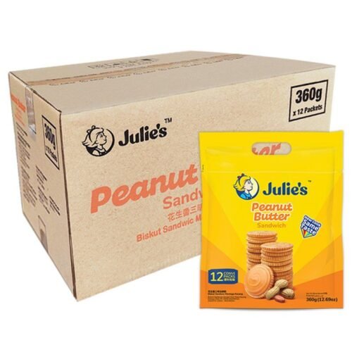 JULIES Peanut Butter Sandwich 360 g x 12