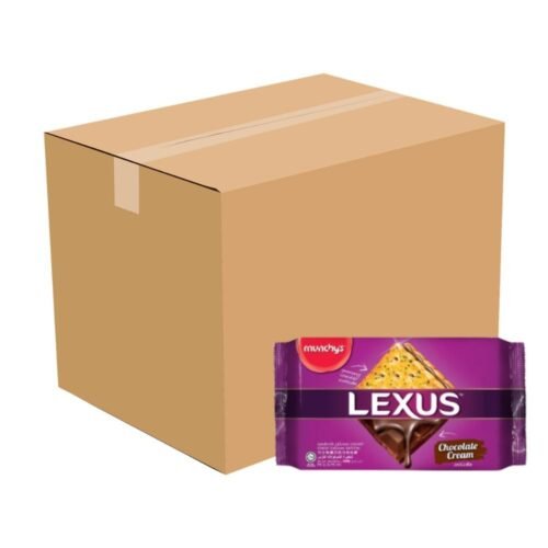 MUNCHYS Lexus Chocolate Cream Sandwich Crackers 190 g