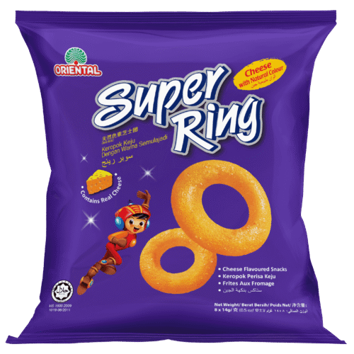 SUPER RING Cheese Family Pack 8 x 14 g