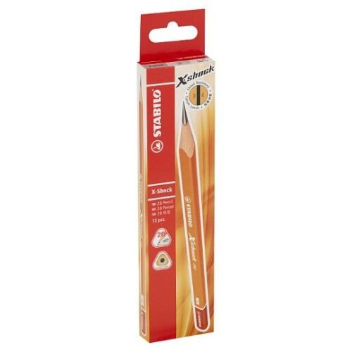 STABILO 286 X-Shock 2B Pencils Box Of 12