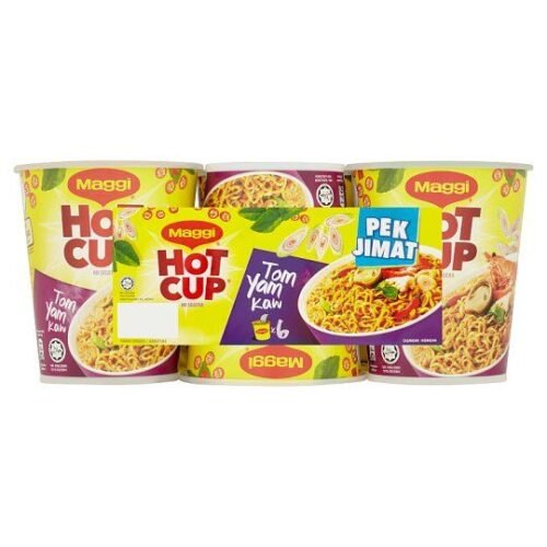 MAGGI Hot Cup Tom Yam Kaw 6 Cups x 60 g