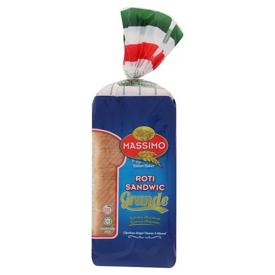 Massimo White Sandwich Loaf 600 g