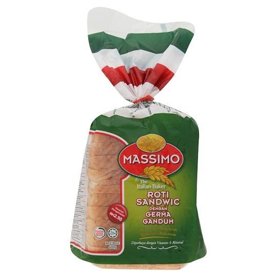 Massimo Sandwich Loaf With Wheat Germ 400 g