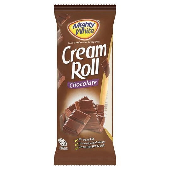 MIGHTY WHITE Chocolate Cream Roll 50 g