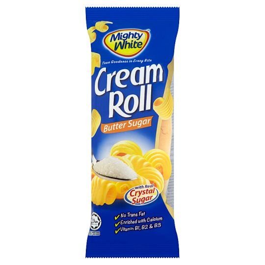 Mighty White Butter Sugar Cream Roll 50 g