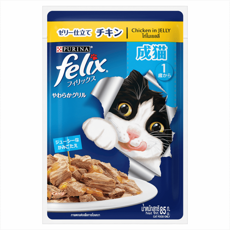 FELIX Adult Chicken in Jelly 85 g