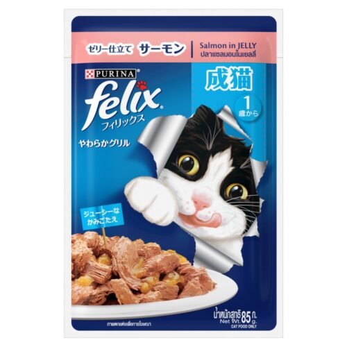 FELIX Adult Salmon Pouch 85 g