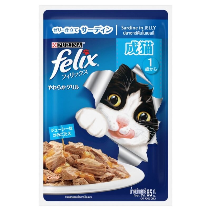 FELIX Adult Sardine Pouch 85 g