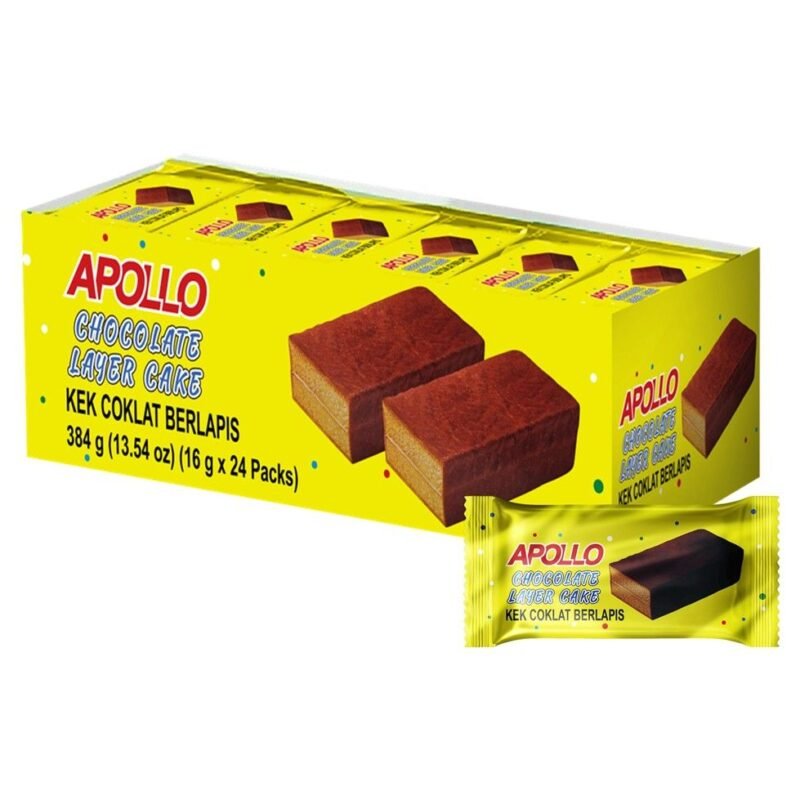 APOLLO Chocolate Layer Cake 384 g x 24