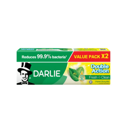 DARLIE Double Action Fresh + Clean Toothpaste Value Pack 225 g x 2