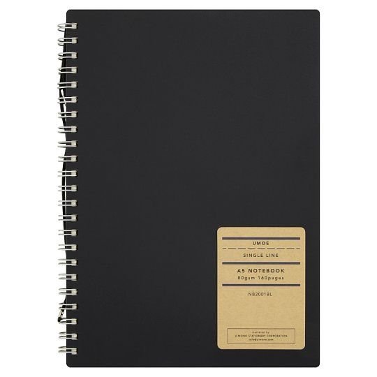 UMONO A5 Notebook Single Line 80gsm 160 Pages