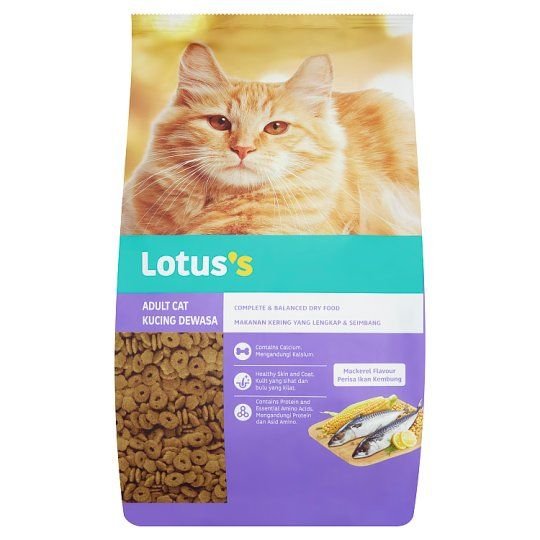 LOTUSS Adult Cat Mackerel Flavour 3 kg