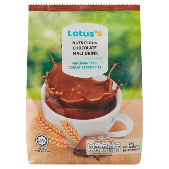 LOTUSS Nutritious Chocolate Malt Drink 2 kg