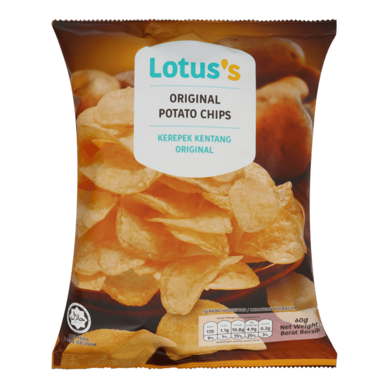 LOTUSS Original Potato Chips 60 g