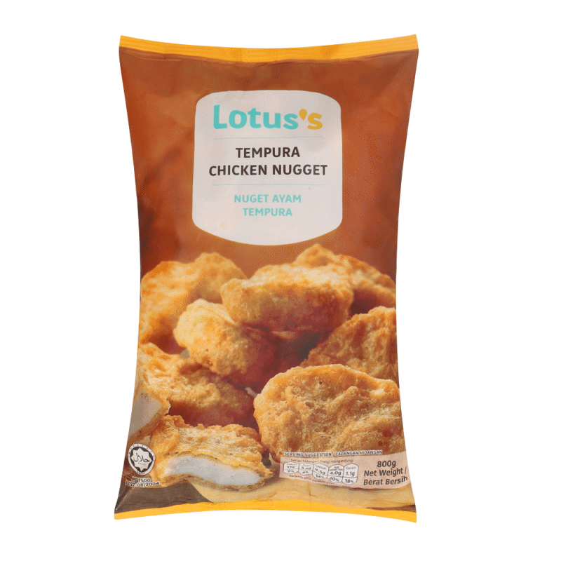 LOTUSS Original Tempura Nugget 800 g