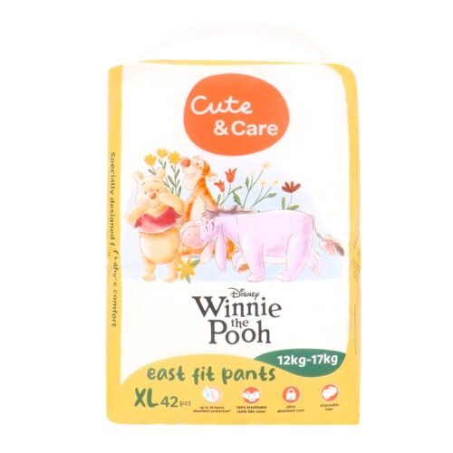 CUTE+CARE Winnie the Pooh Easy Fit Pants XL 42 pieces 12kg-17kg