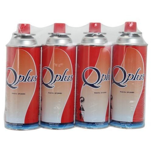 QPLUS Butane Gas 230 g x 4