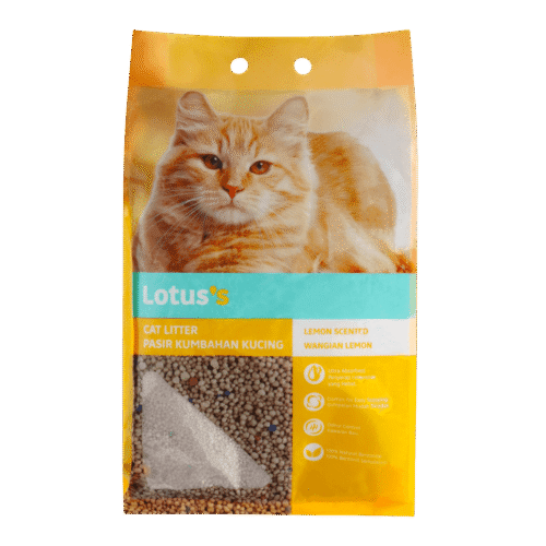 LOTUSS Scented Cat Litter 5L Lemon