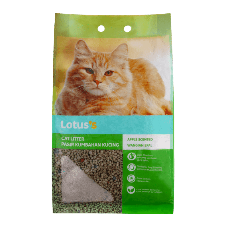 LOTUSS Scented Cat Litter 5L Apple