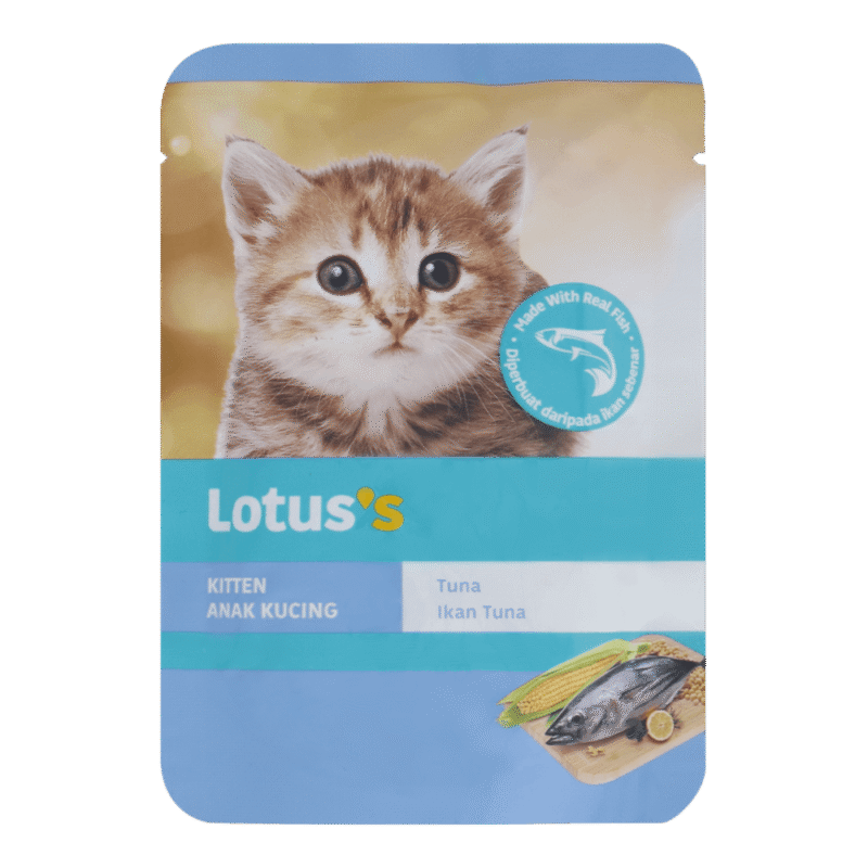 LOTUSS Kitten Tuna Wet Cat Pouch 75 g