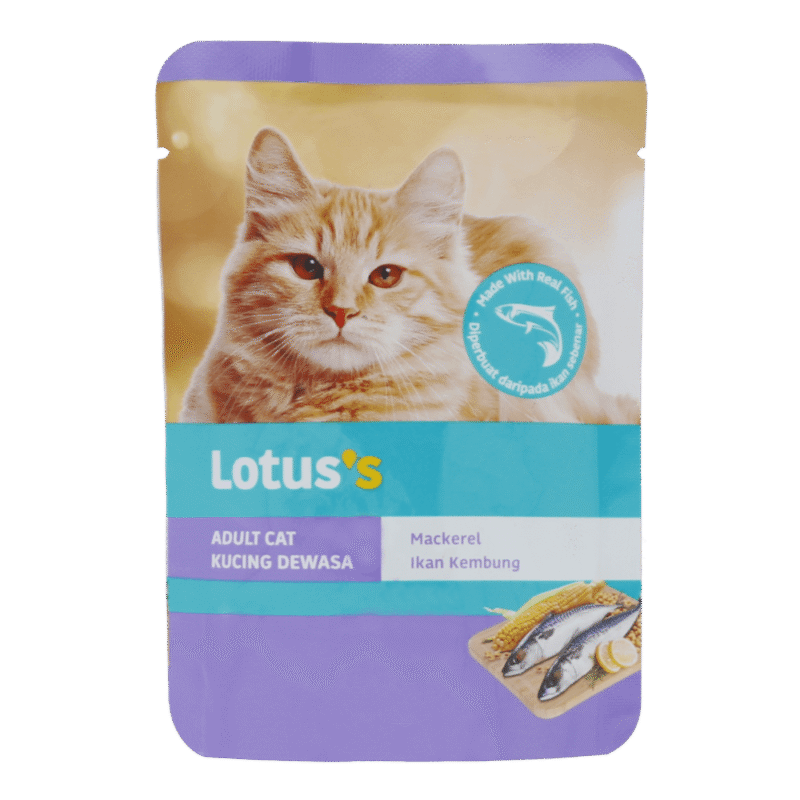 LOTUSS Adult Cat Wet Food Mackerel 75 g