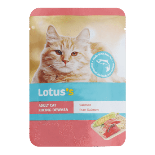 LOTUSS Adult Cat Wet Food Salmon 75 g