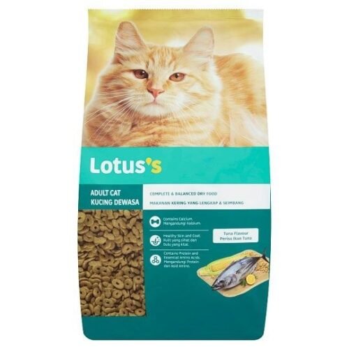 LOTUSS Adult Cat Food Chicken+Tuna Flavor 3 kg