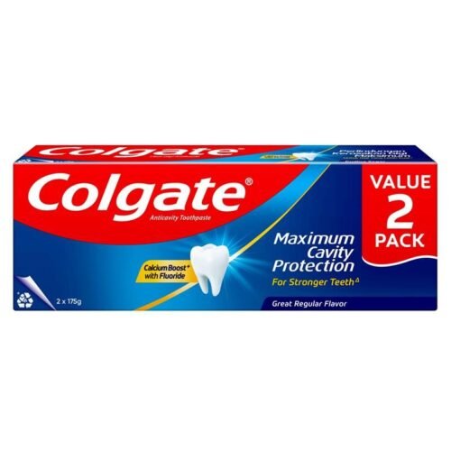 Colgate Maximum Cavity Protection Toothpaste Great Regular Flavor 175 g x 2