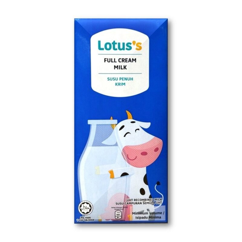 LOTUSS Full Cream Milk 1 L