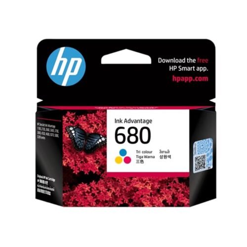 HP 680 Tri-color Ink Cartridge F6V26AA