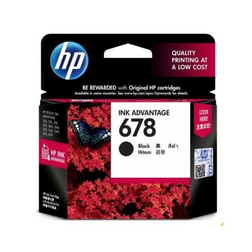 HP 678 Black Ink Cartridge CZ107AA