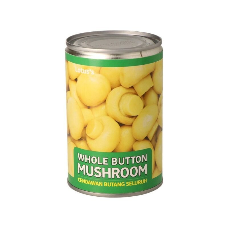 LOTUSS Whole Button Mushroom 400 g