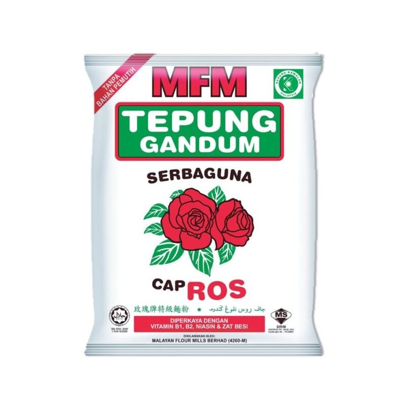 CAP ROS Serbaguna Wheat Flour 850 g