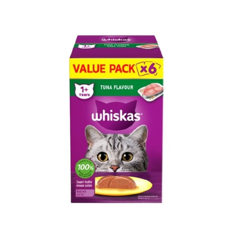 WHISKAS Value Pack Tuna 6 x 80 g