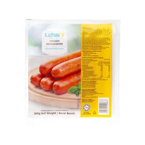 LOTUSS Chicken Frankfurter 300 g