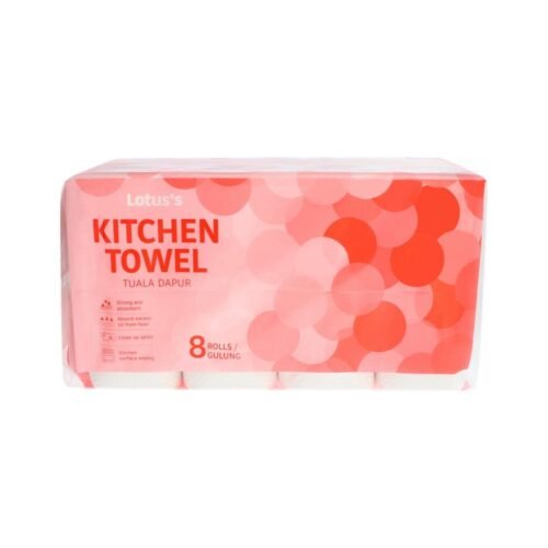 LOTUSS Kitchen Towel 8 Rolls